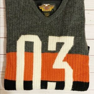Harley Davidson 100 year anniversary wool sweater